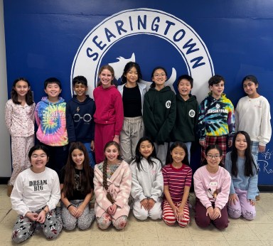Searingtown Elementary School NMEA All-County student musicians.