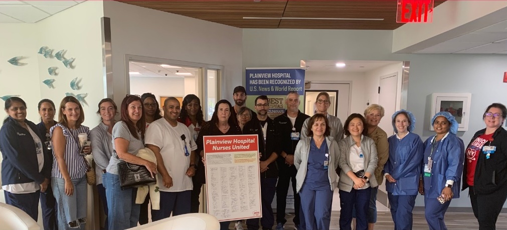 Nurses at Plainview Hospital tentatively agreed to a contract last Thursday, and will vote whether to ratify the contract this week.