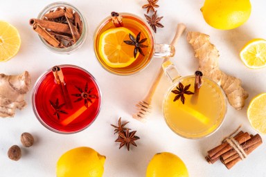 Three different Hot Toddy drink recipes