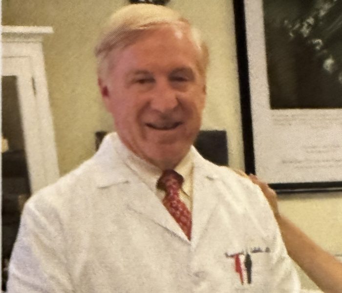 Dr. Raymond Soletic who operated an ear, nose, and throat independent practice in Manhasset for 34 years