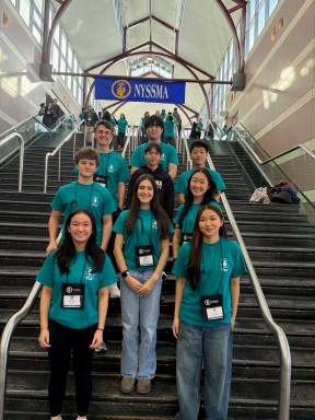 Manhasset students at All-State Conference