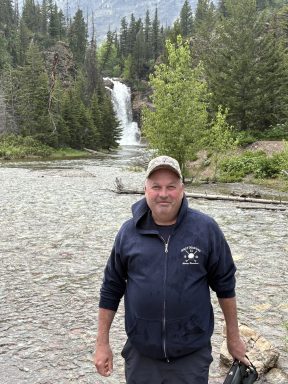 Roger McGovern, 60, died in Floral Park on Sunday while volunteering for Our Lady of Victory Church.