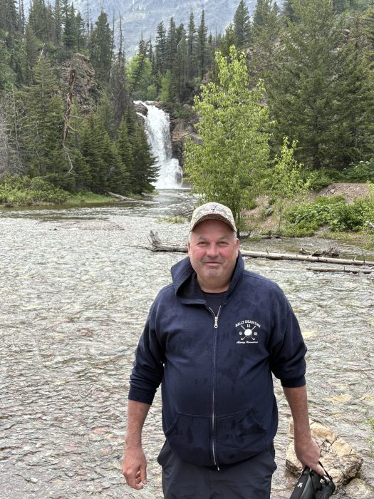 Roger McGovern, 60, died in Floral Park on Sunday while volunteering for Our Lady of Victory Church.