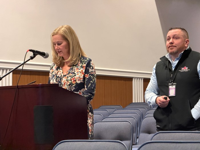 Assistant Superintendent of Business, Kathleen Manuel and Director of Facilities and Operations Brian Graham presented the Long Term Facilities Plan.