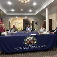 Plandome Board of Trustees listen to Mark Brickell's petition
