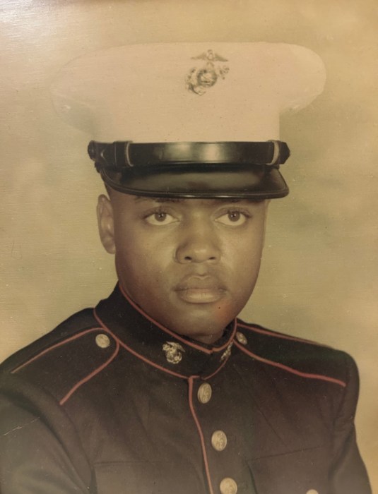 John Mobley's Marine headshot