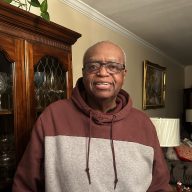 John Mobley at his Westbury home