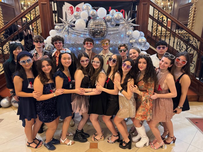 Manhasset students at New York State Theatre Educators Association Conference