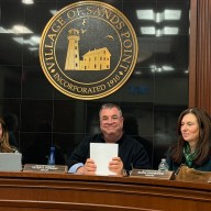 The Sands Point Board of Trustees discussed routine business and a downed cell tower during their meeting.