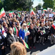 Long Islanders protest Iranian government at 2022 demonstration