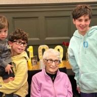 Irma Rosenson was surrounded by her family, who traveled from all over the country, for her birthday celebration.