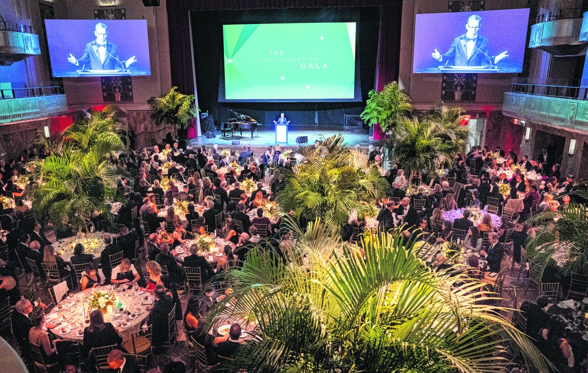 John D’Angelo, MD, Northwell Health’s president and CEO, addresses guests at the 2025 Constellation Gala, held Nov. 11 at the Waldorf Astoria New York.