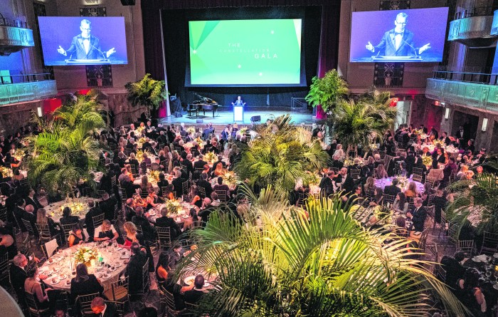 John D’Angelo, MD, Northwell Health’s president and CEO, addresses guests at the 2025 Constellation Gala, held Nov. 11 at the Waldorf Astoria New York.