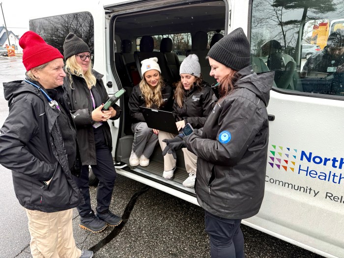 Northwell's Street Medicine Team were among the groups helping with Tuesday's point-in-time count of unsheltered individuals on Long Island.
