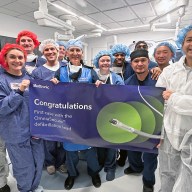 North Shore University Hospital's Cardiology team completed a novel defibrillation lead procedure.