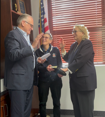 Patty Katz swearing in