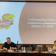 The Jericho Board of Education discussed policy upgrades and the reason for an evacuation during their meeting.