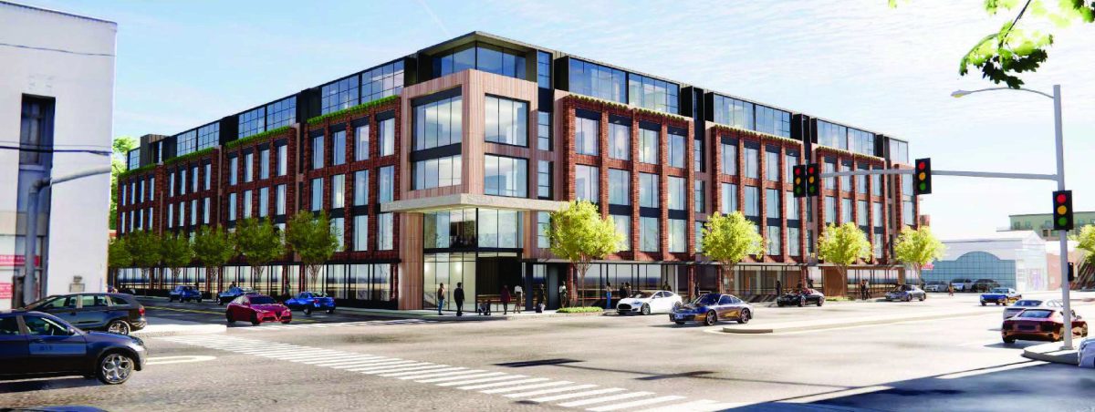 A rendering from the Stella-Cerrone LLC application for the Jericho Turnpike developmenr.