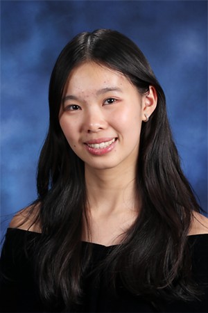 Roslyn High School Regeneron STS semifinalist Tessla Chan.