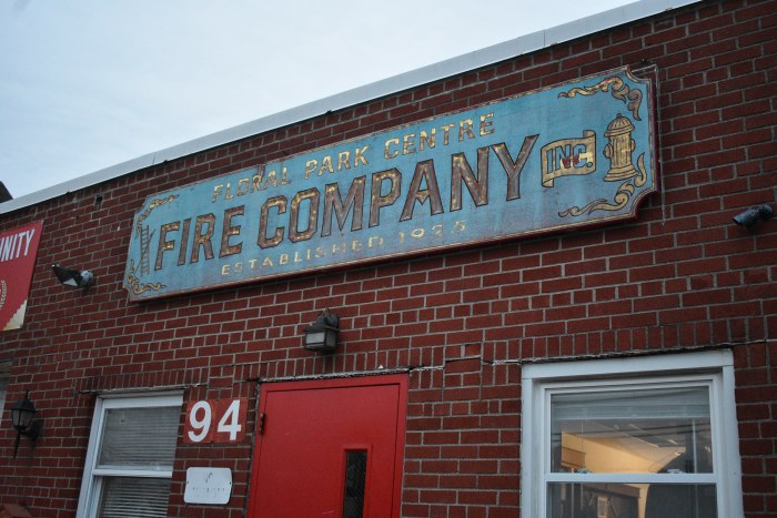 Floral Park Centre's fire company was volunteer operated since its founding.