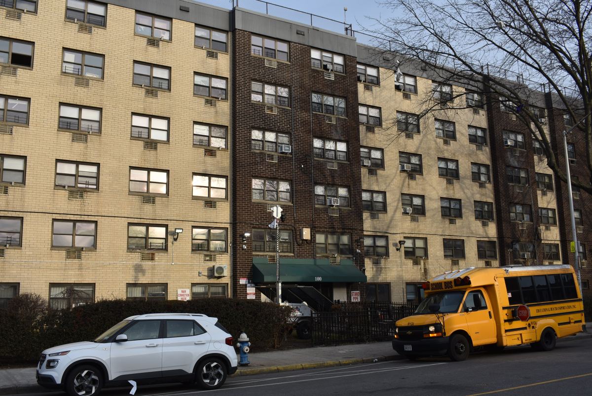 The apartment building at 100 Terrace Ave in Hempstead will have $23 million in renovations, according to new property group ownership.