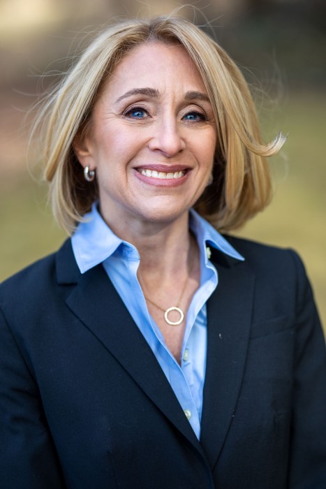 Port Washington Water District Commissioner and Eco-Leap Founder Mindy Germain. 