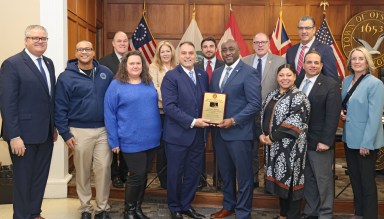 The Town of Oyster Bay’s 2026 Dr. Martin Luther King, Jr. Distinguished Service Award was given to CSEA Long Island Region 1 President Jarvis Brown by the town board.