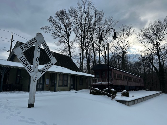 Wantagh Preservation Society during Winter Storm Fern.