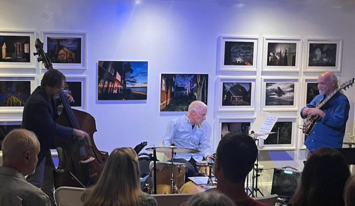 Meridian Jazz Trio performs at the Sea Cliff Arts Council.