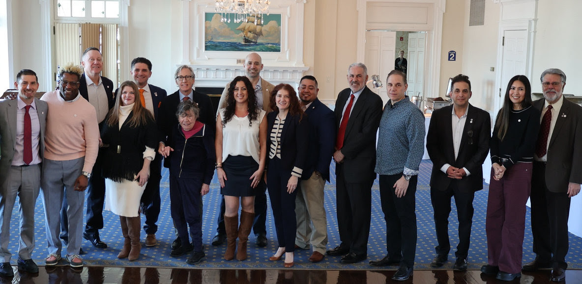 Manhasset Chamber of Commerce Board of Directors at its annual luncheon