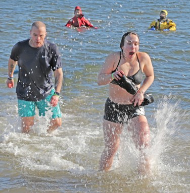 The North Hempstead Polar Plunge has been postponed to March 7 due to icy conditions.