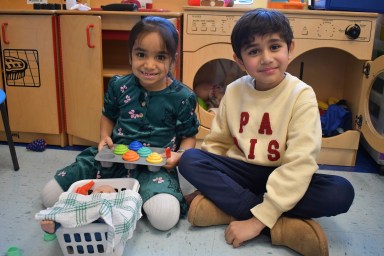 K-5 students at Herricks’ Center Street Elementary School joined children around the world in celebrating Global Play Day, a special day dedicated to unstructured, screen-free play that encourages creativity, collaboration and joyful learning.