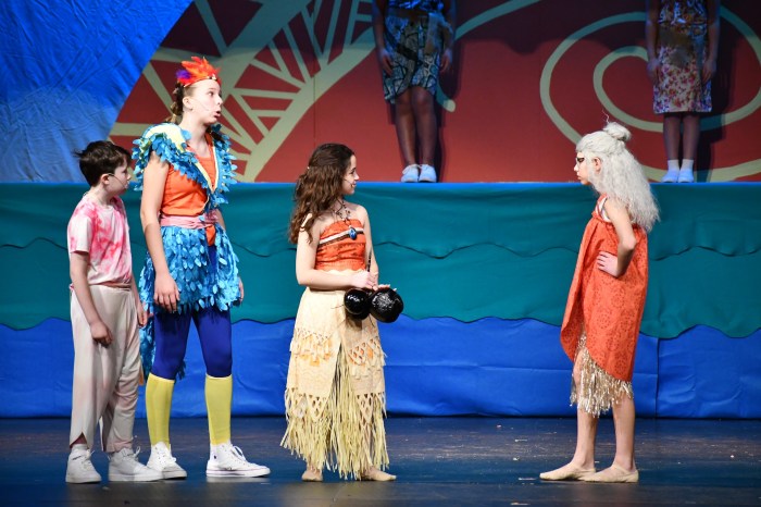 Students shared their talents with the community.