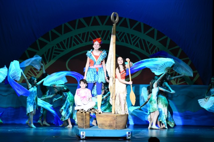 The show follows a small group on a journey across the sea.