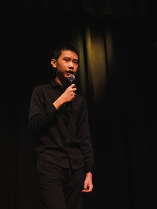 Jericho student performing at the school district’s annual Diversity Day celebration.