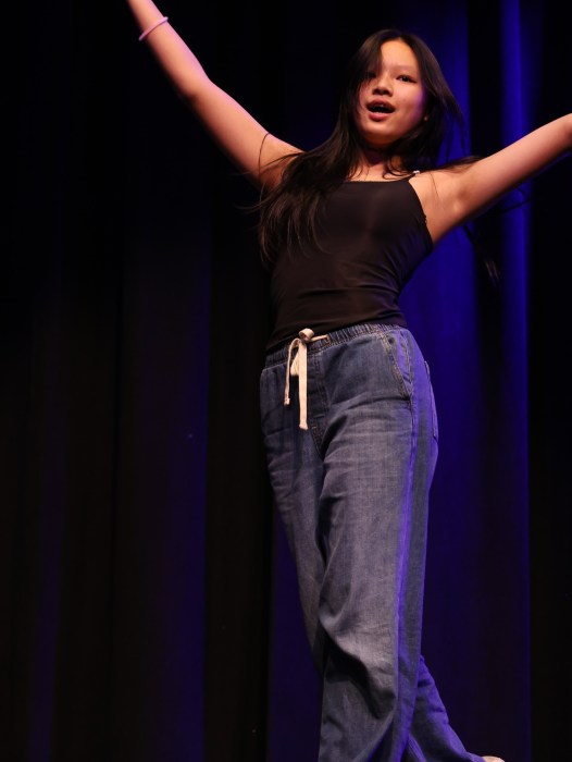 Jericho student performing at the school district’s annual Diversity Day celebration.