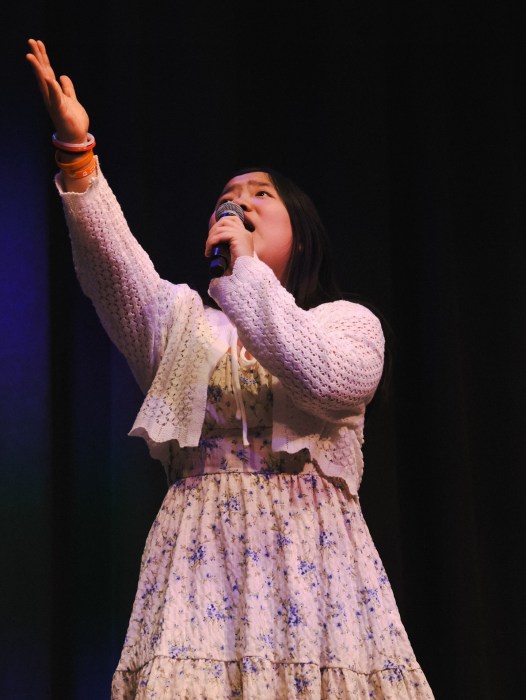 Jericho student performing at the school district’s annual Diversity Day celebration.