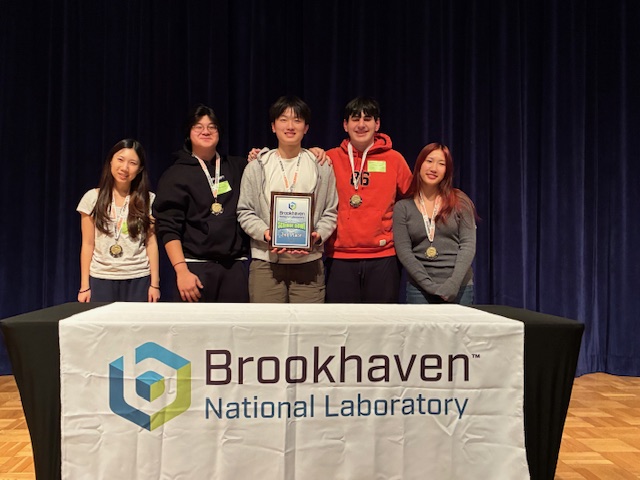 The Roslyn High School Science Bowl team took home second place at Brookhaven National Laboratories.