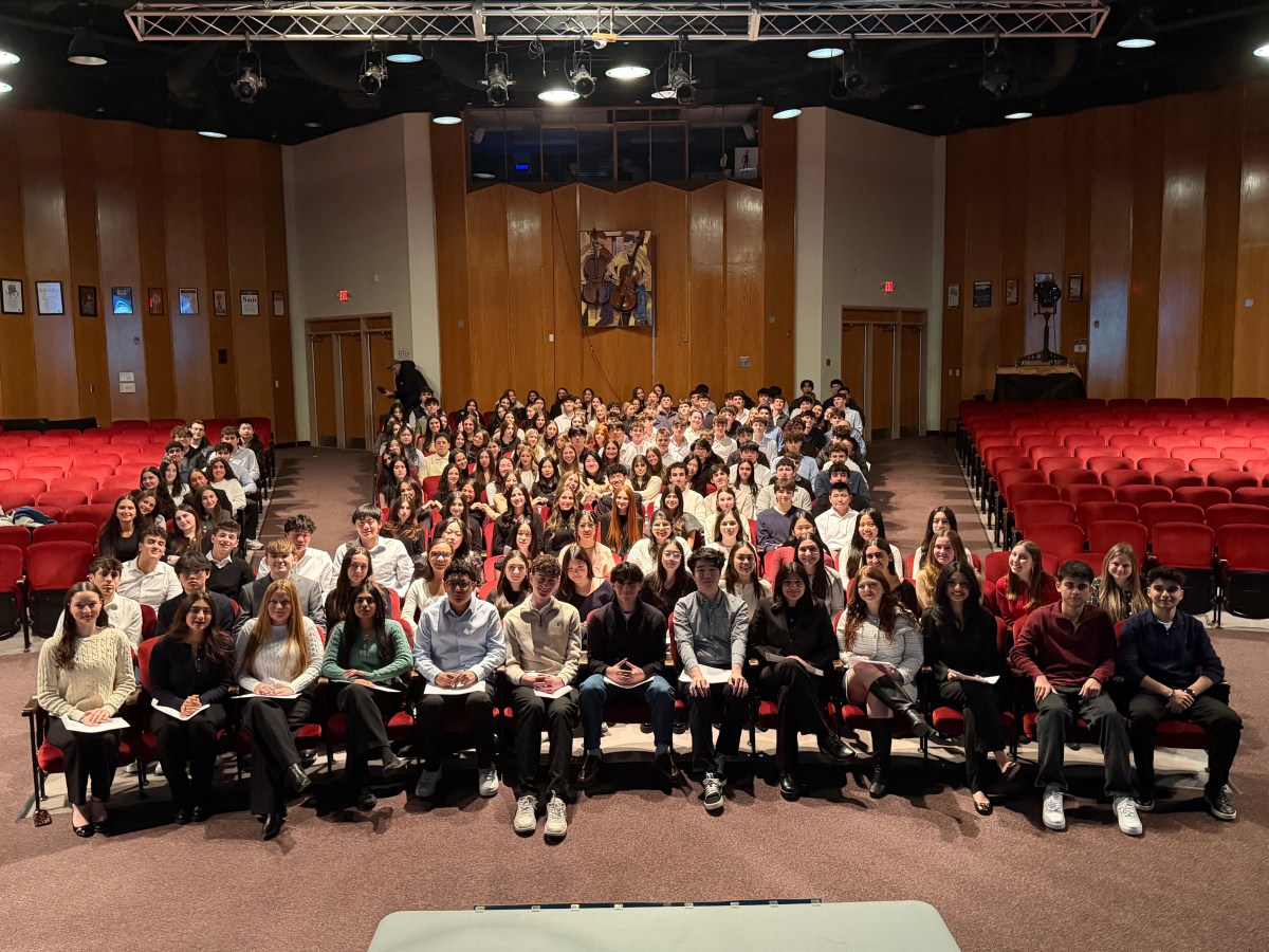 Roslyn High School inducts 215 students into 2026 National Honor Society