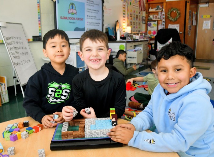 Carle Place students celebrated Global Play Day on Wednesday, Feb. 4.