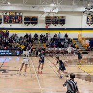Jericho Jayhawks co-captain Casey Deutsch drained a deep three as time expired to win the Nassau AA playoff game over the Bethpage Golden Eagles.