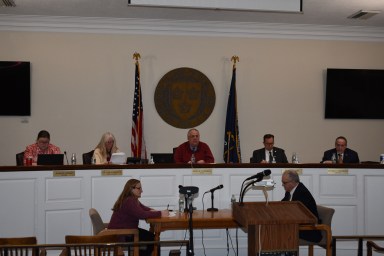 Floral Park trustees voted on personnel resolutions at their recent board meeting.
