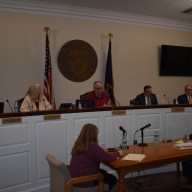 Floral Park's trustees voted to end the public hearing for the Stella-Cerrone apartment proposal.