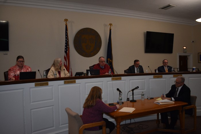 Floral Park's trustees voted to end the public hearing for the Stella-Cerrone apartment proposal.