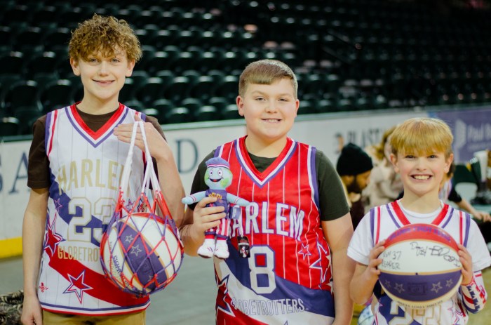 The Harlem Globetrotters are coming to Long Island's Nassau Coliseum on Feb. 21, 2026 for their 100th anniversary tour
