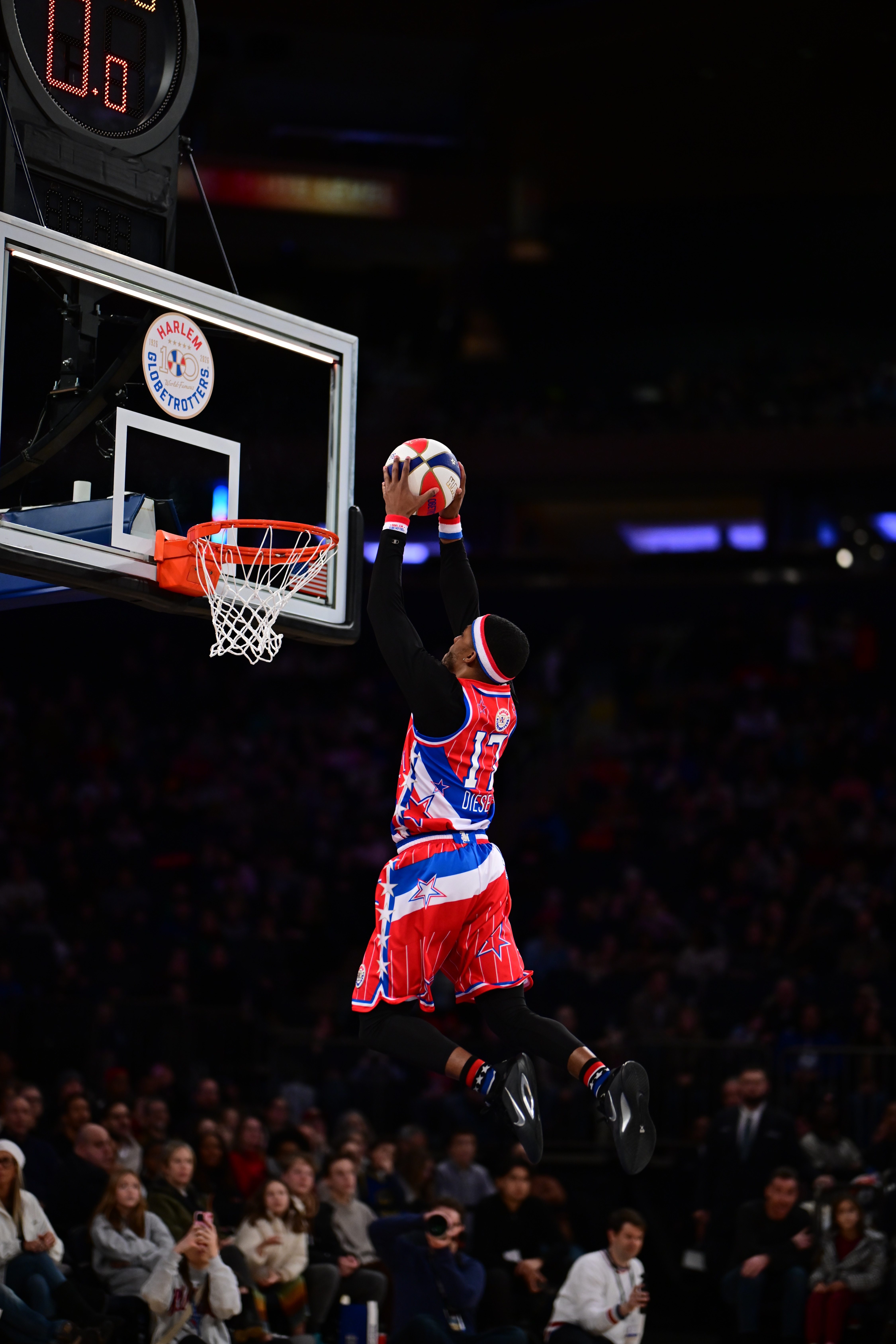 The Harlem Globetrotters are coming to Long Island's Nassau Coliseum on Feb. 21, 2026 for their 100th anniversary tour