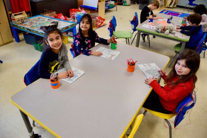 Students learned how to stay calm and confident.