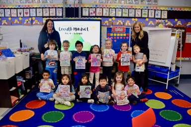 Floral Park-Bellerose School’s Calm and Confident Club hosted lessons on growth mindset.