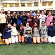 North Shore High School'S Girls Winter Track and Field team won the Nassau County C Championship.