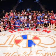 The Harlem Globetrotters are coming to Long Island's Nassau Coliseum on Feb. 21, 2026 for their 100th anniversary tour